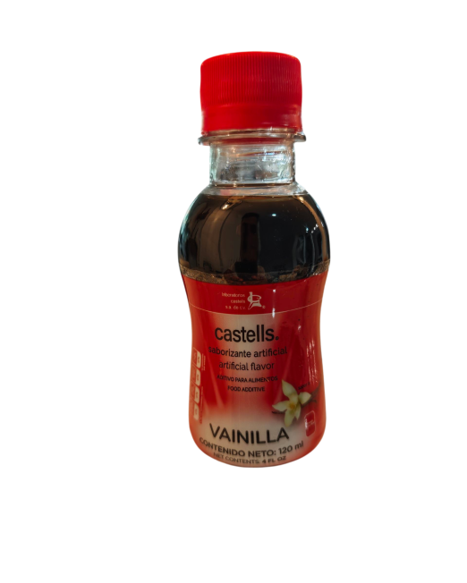 Paquete de 5 vainillas marca Castel de 120 ml